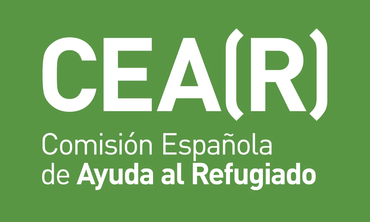 El logotip de la Comissió Espanyola d'Ajuda al Refugiat. Font: CEAR