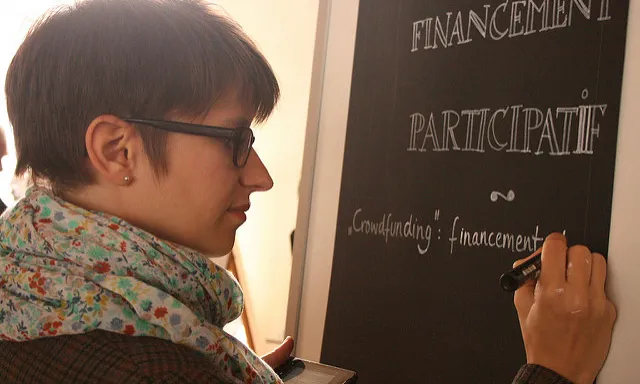 Digues la teva sobre economia col·laborativa. Imatge CC BY-SA 2.0. Font: OuiShare (FLickr)