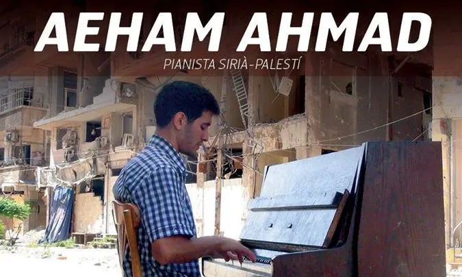 Cartell promocional del pianista. Font: ACP