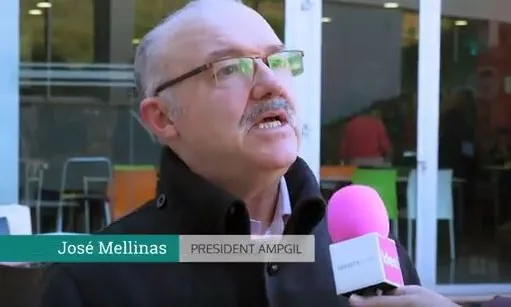 José Mellinas, president d'AMPGIL - Font: Youtube IdemTv