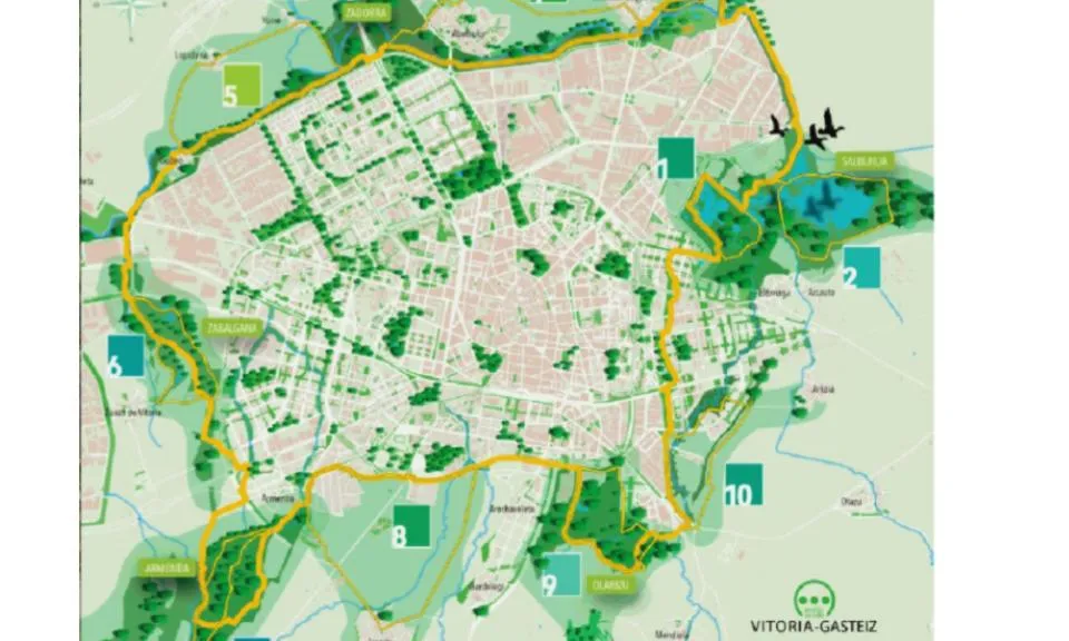 L'Atles recull experiències europees com el projecte de naturalització d'espais verds del barri de Lakua a Vitòria (imatge: EFUF)