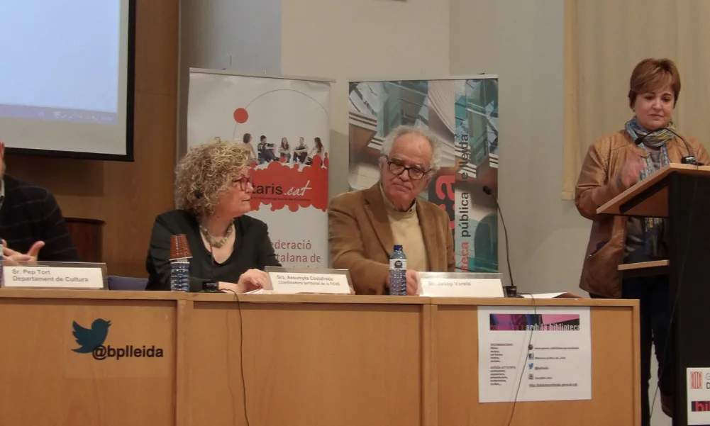 Acte d'entrega del 7è Concurs de Relats de Voluntariat Social a Lleida