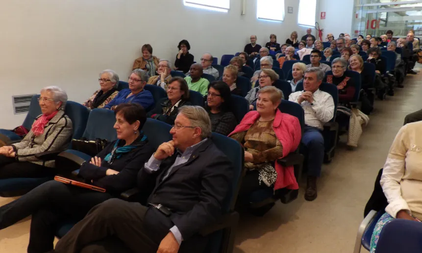 Acte d'entrega del 7è Concurs de Relats de Voluntariat Social a Lleida