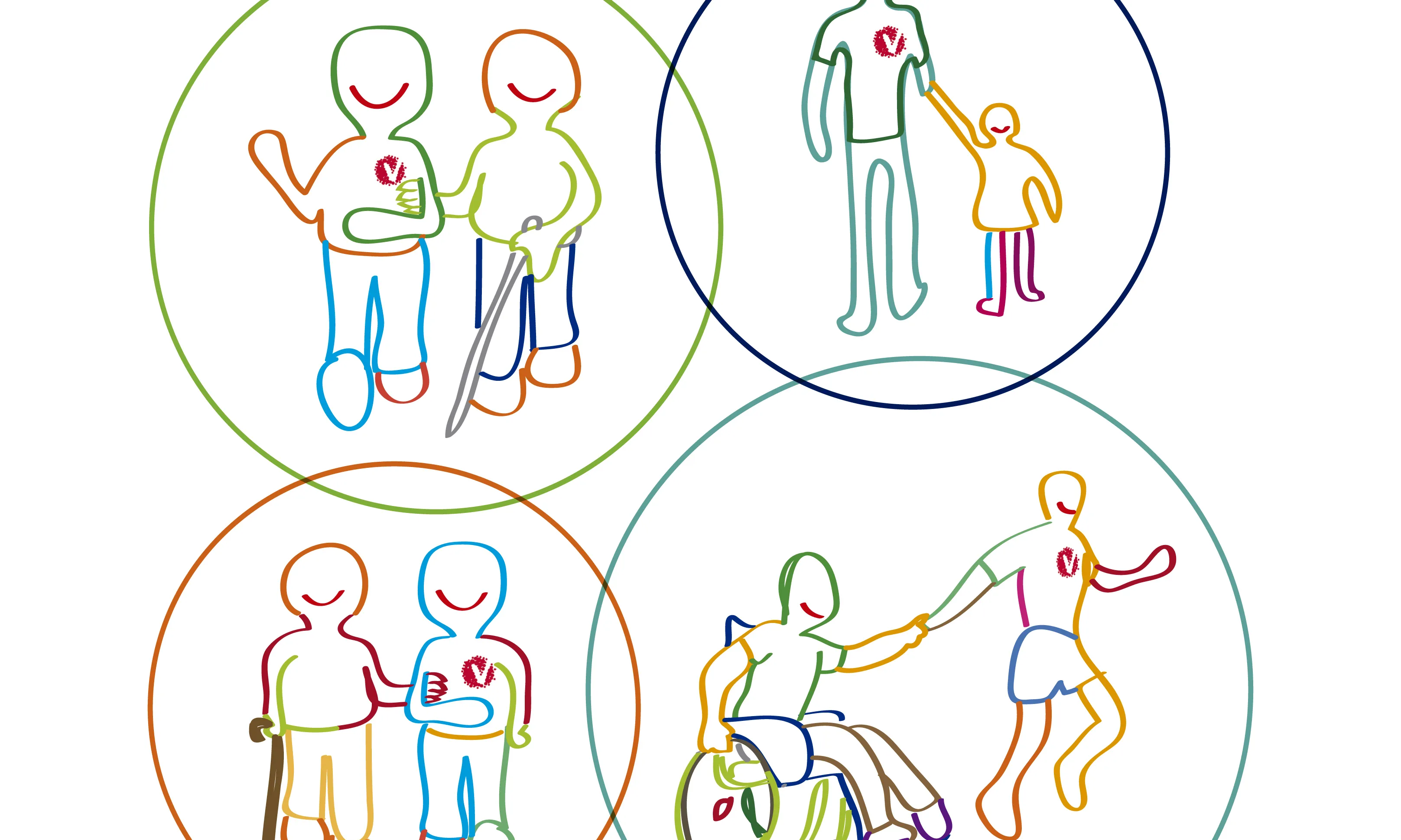 El programa fomenta el voluntariat de proximitat creant una xarxa entre les persones voluntàries, les persones usuàries i els agents del barri (Font: FCVS)