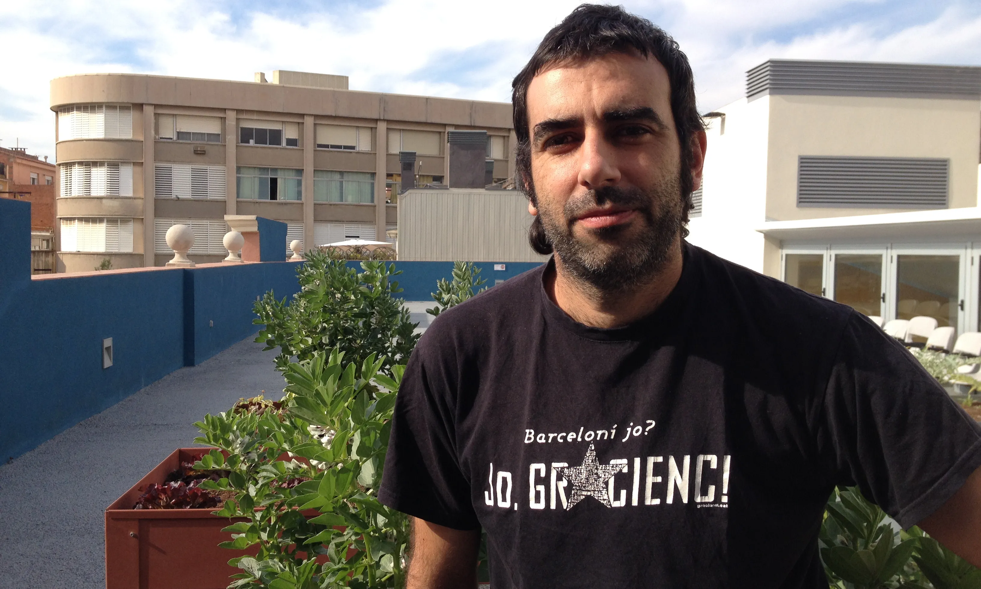 David Montfort és el coordinador de La Verdinada.