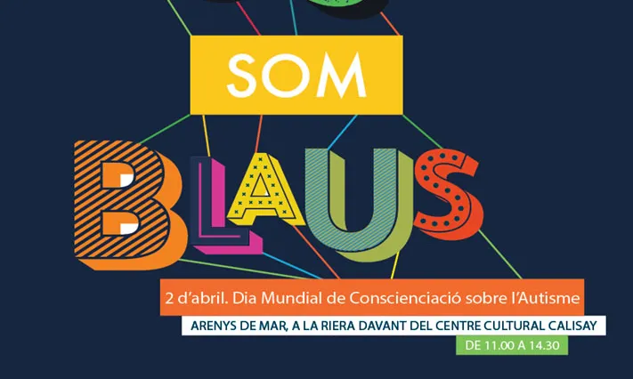 Cartell promocional 'Tots junts som blaus' - Foto: Ajunts