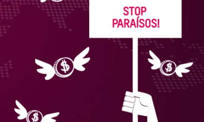 Imatge d'una campanya impulsada per Global Alliance for Tax Justice. Font: Global Alliance for Tax Justice