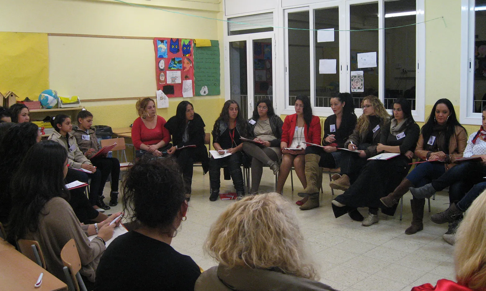 Membres de l'associació en una de les activitats d'aquest any