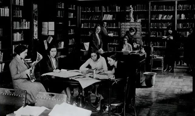 Biblioteca de la Residencia de Señoritas