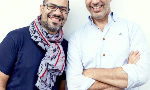 Yotam Ottolenghi i Sami Tamim, cuiners de l'albergínia Fetteh. Font: CookForSyria