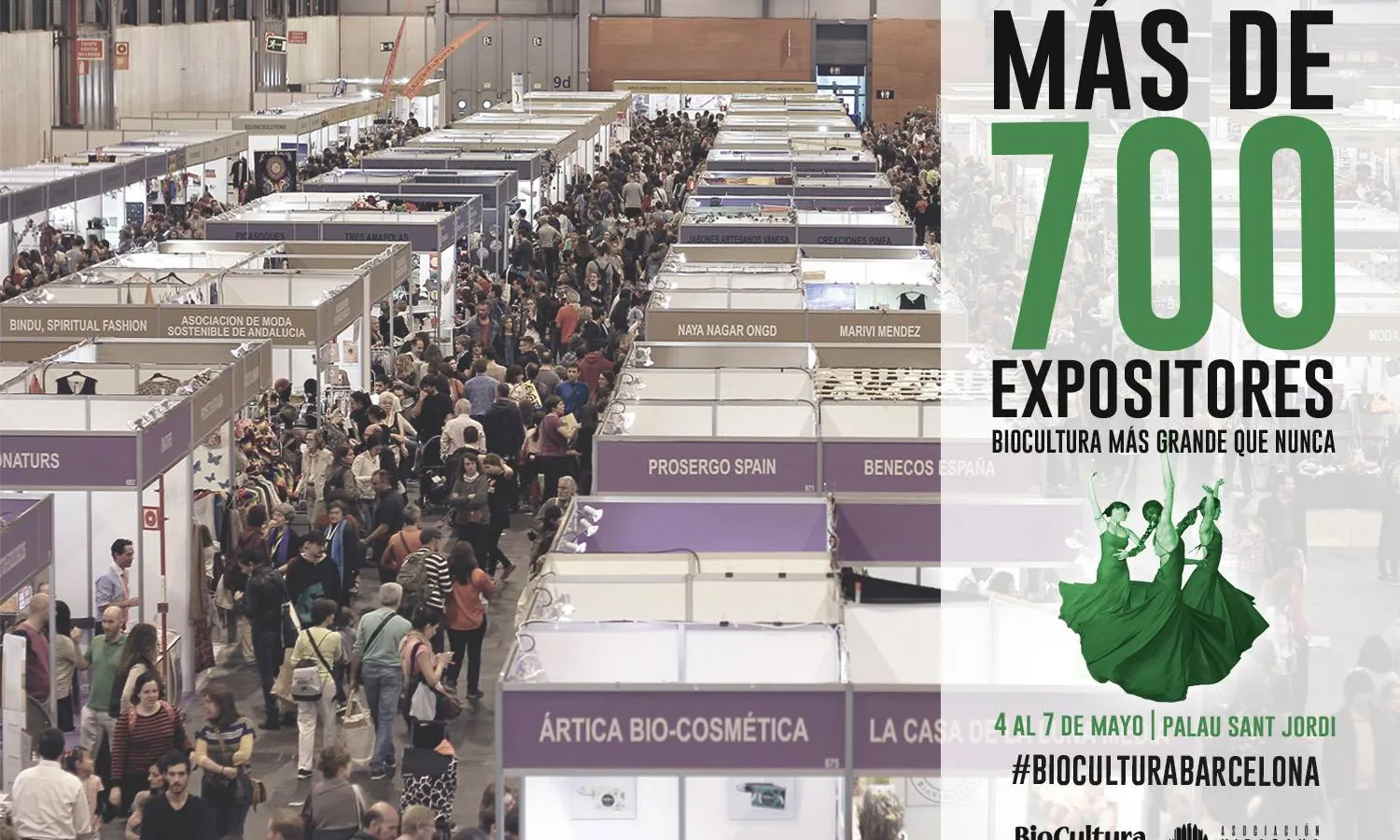 BioCultura 2017 tindrà més de 700 expositors