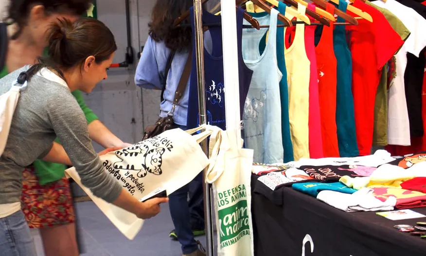 Un estand de BioCultura 2014