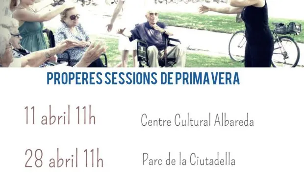 Cartell amb les activitats de primavera