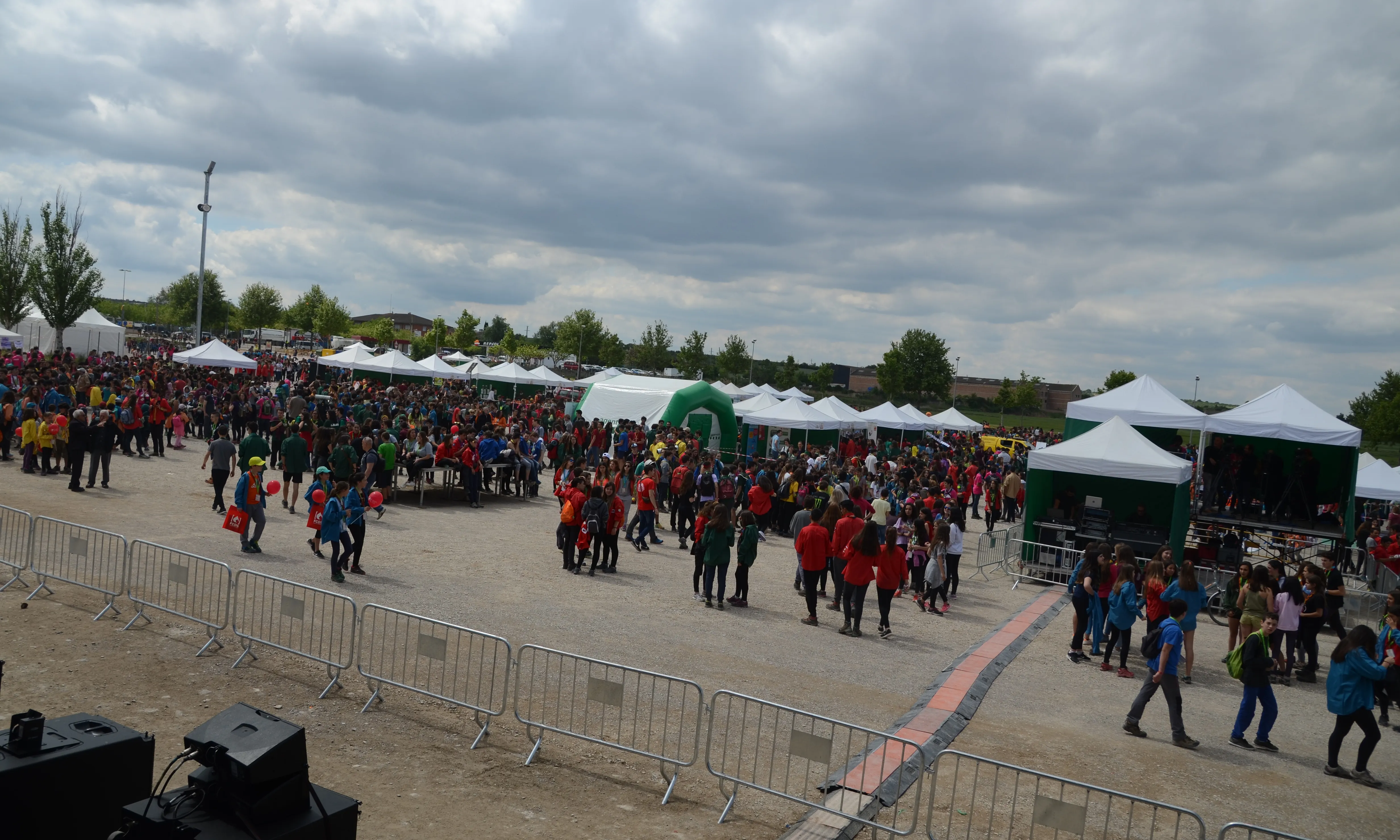 13.000 escoltes i guies s'han reunit a la Jamborinada