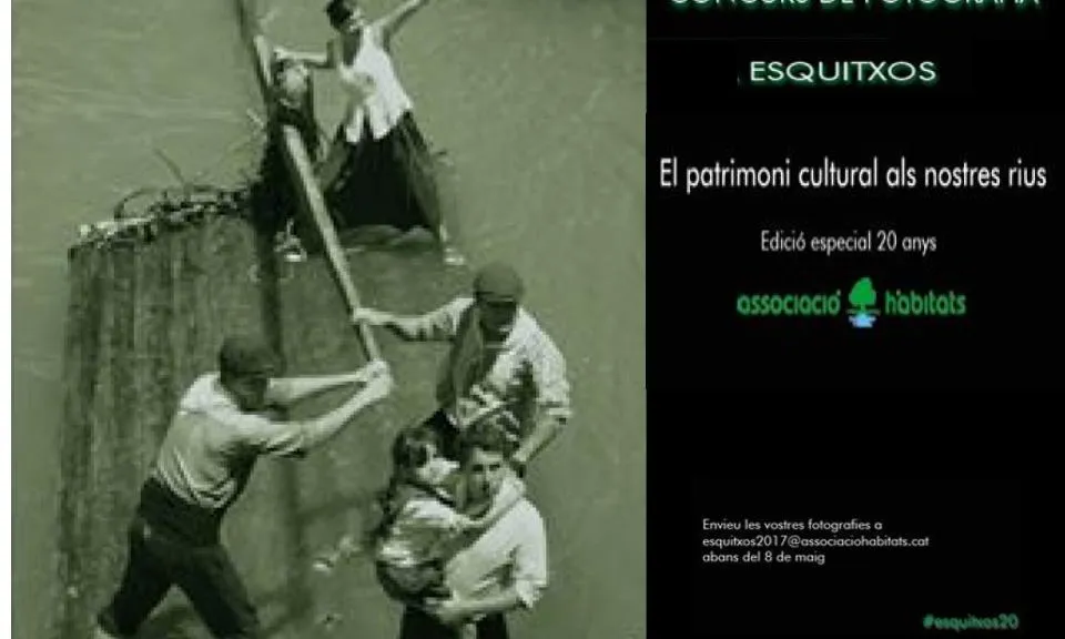 Cartell del concurs de fotogradia Esquitxos de l'Associació Hàbitats (imatge: Associació Hàbitats)