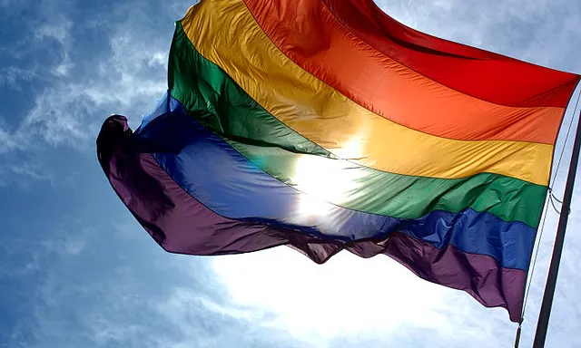 Bandera del col·lectiu LGTBI. Font: Wikipedia