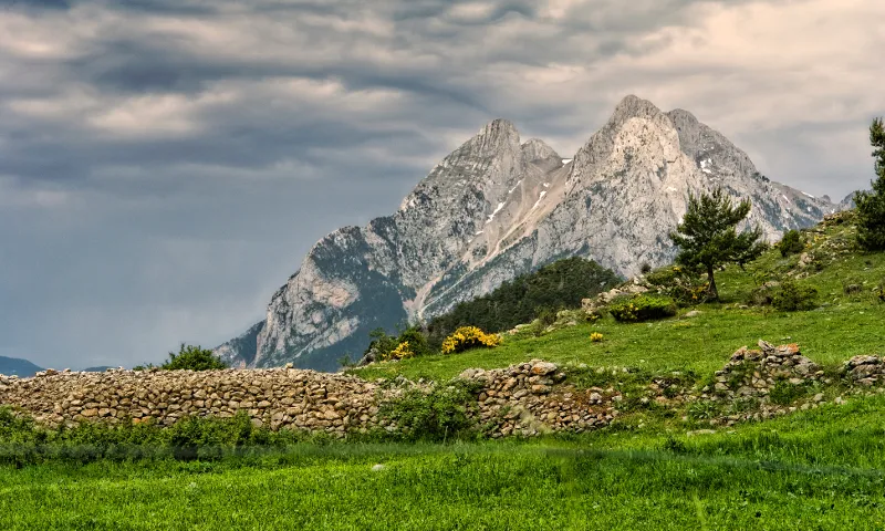 Una vista del Pedraforca
