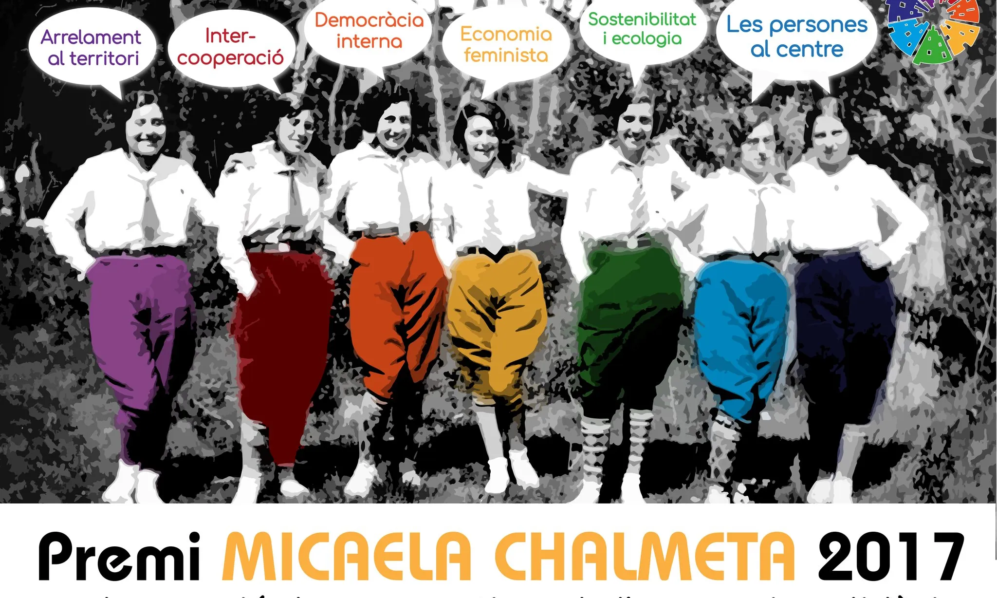 Premi Micaela Chalmeta. Font: Twitter de Coòpolis