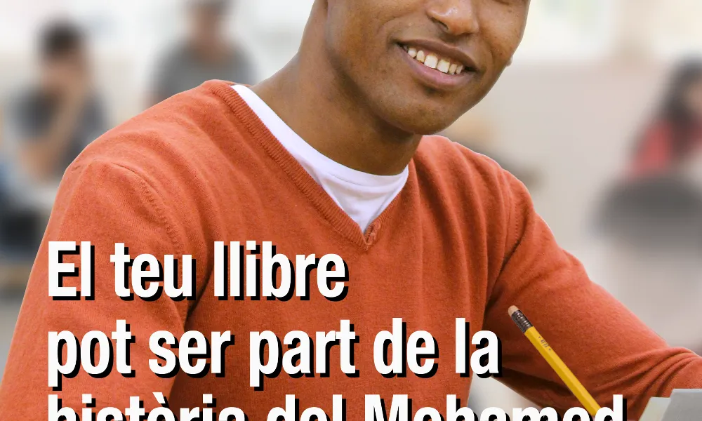 La campanya compta amb la imatge i el testimoni del jove sahrauí Mohamed. Font: Servei Solidari
