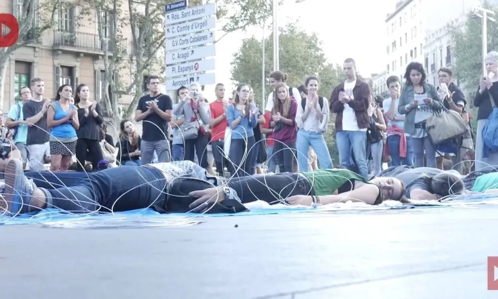 Campanya d'Stop Mare Mortum per denunciar la passivitat de la Unió Europea