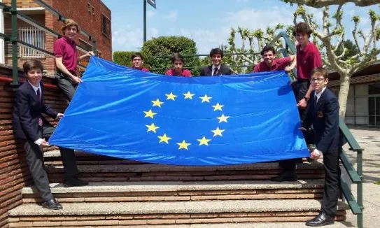 L'equip guanyador del concurs Euroescola 2017