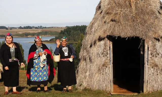 Comunitat a la regió de l'Auraucania, a Chile