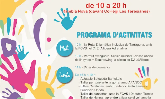 Cartell de la 4a edició del TAST Social de Tarragona