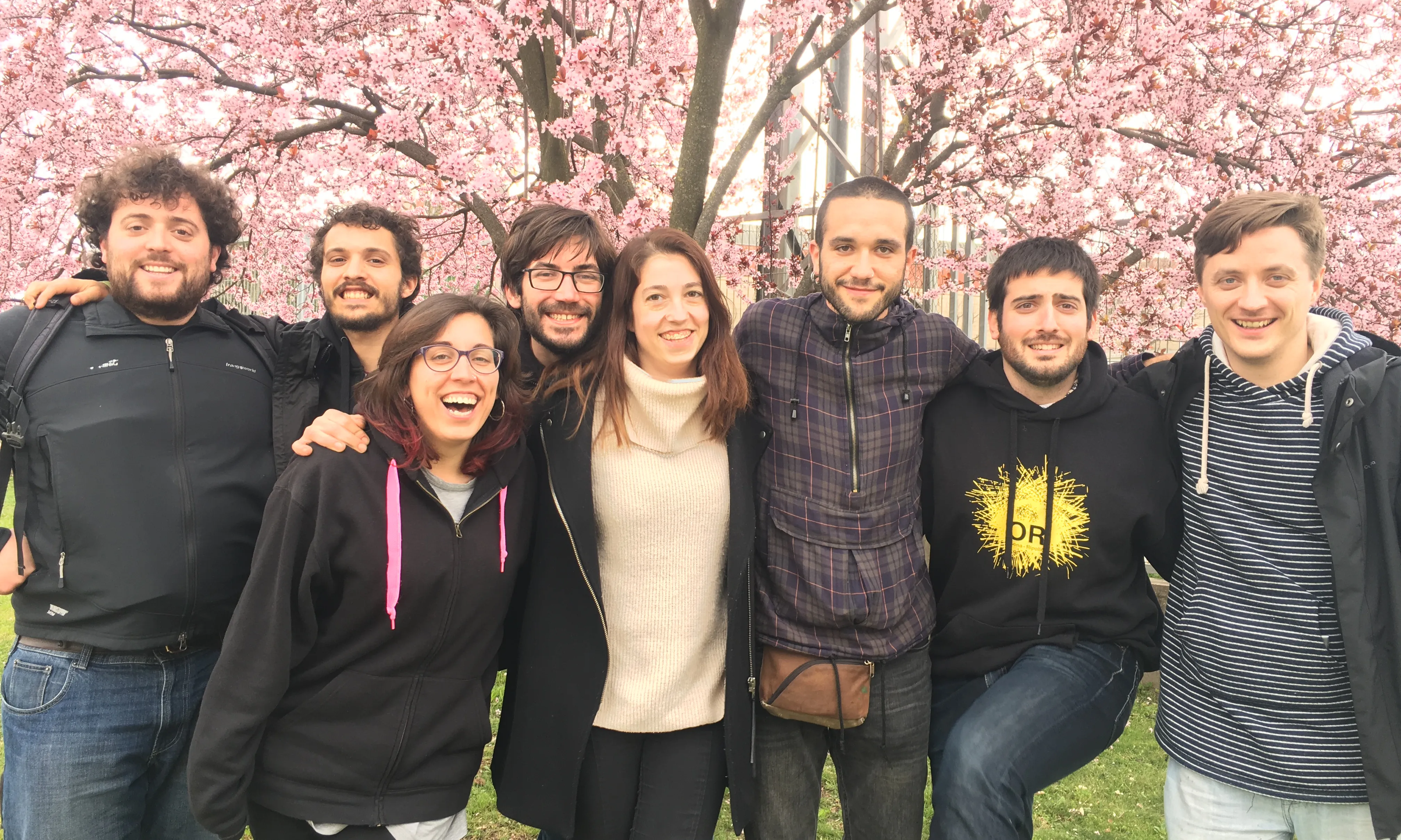 Equip de Coordinació d'esplac a l'Escola d'Esplac 2017.