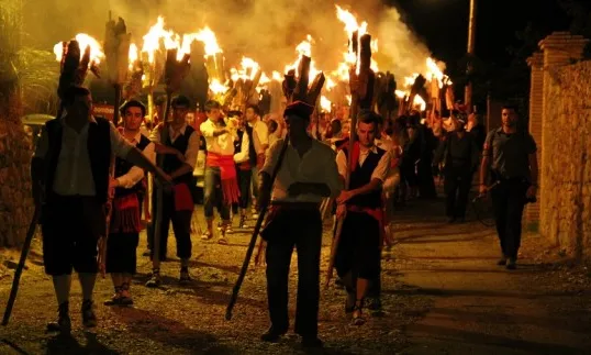 Falles de la Mare de Déu de Ribera de La Pobla de Segur
