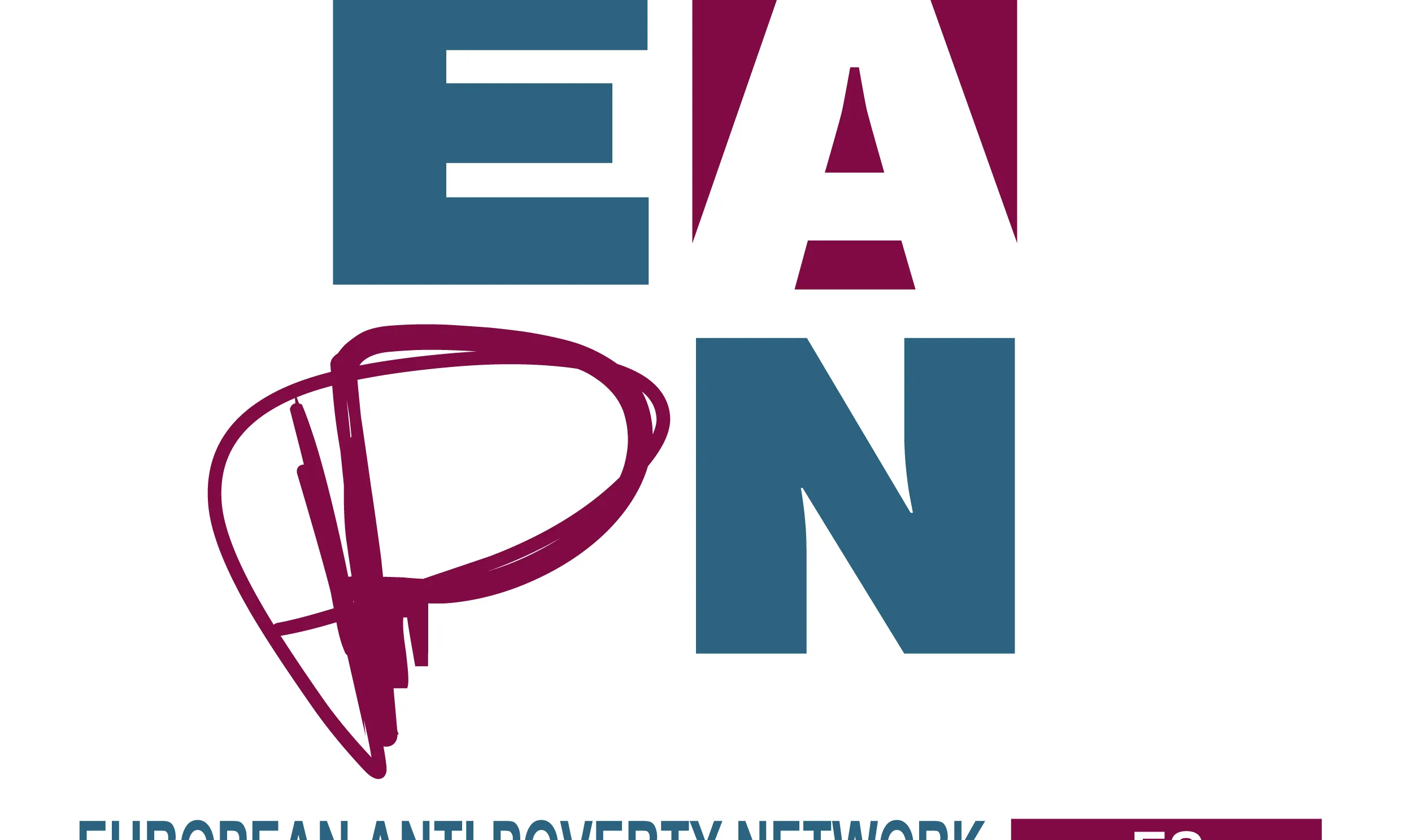 Logo de la European Antipoverty Network. 