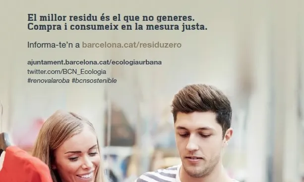 Cartell de Renova la teva roba primavera 2017