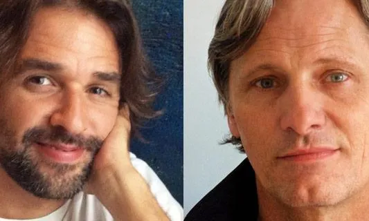 Rafel Plana i Viggo Mortensen.