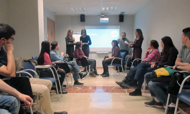 Acció de voluntariat corporatiu de Fundació Joia amb HP.