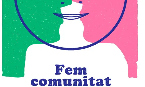 Cartell de la FESC 2017: Ni teu, ni meu. Nostre!