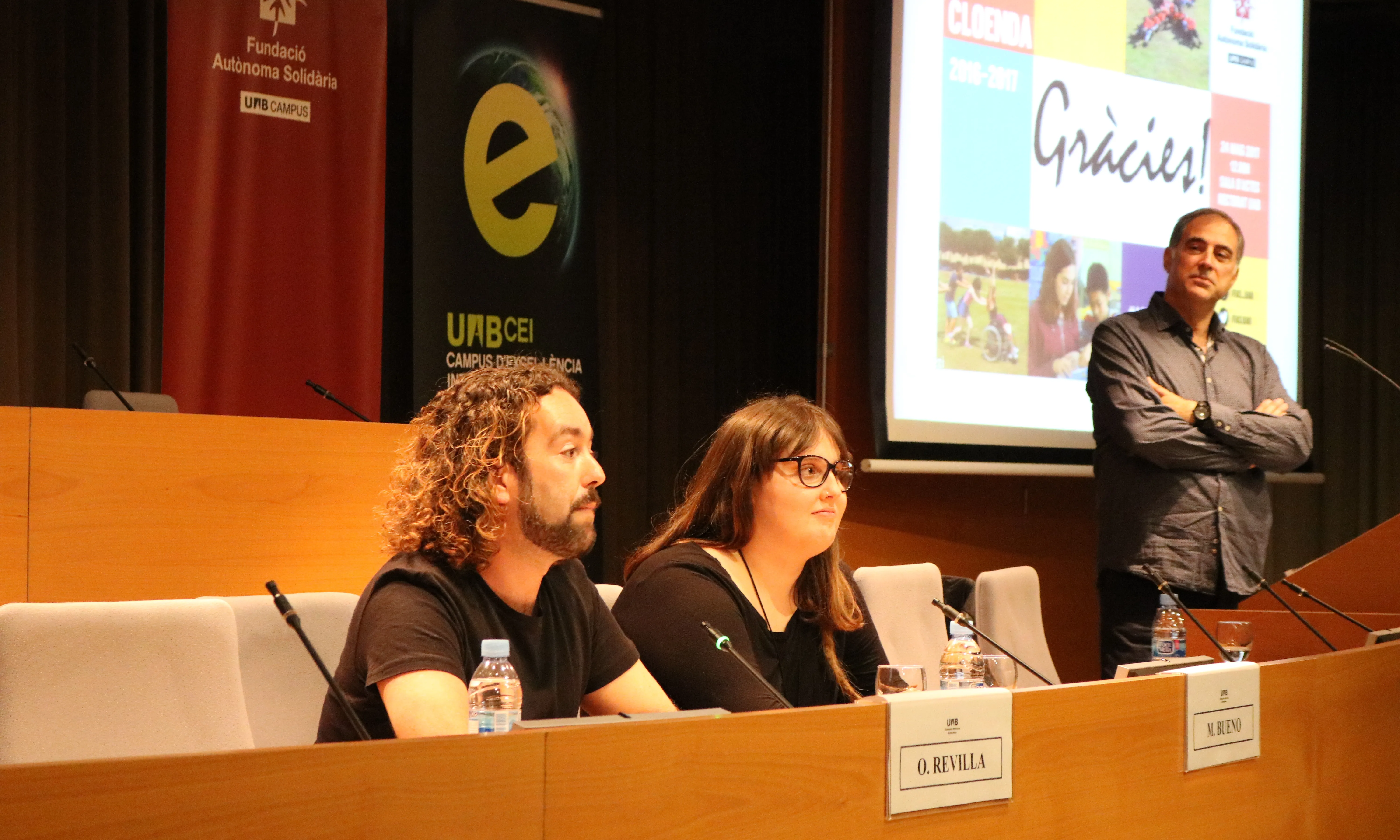 Els ponents del Programa d'acollida