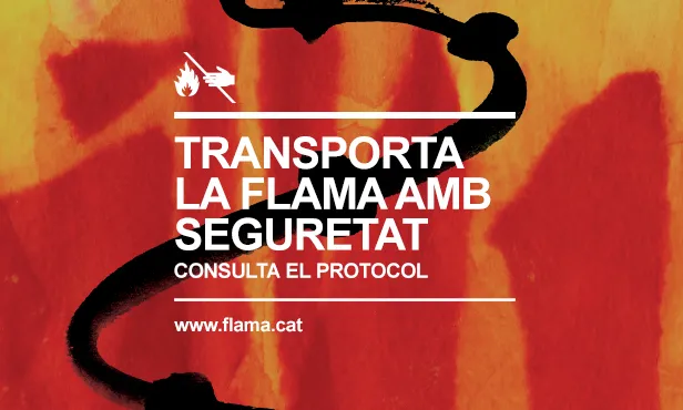 Protocol de seguretat de transport de la Flama del Canigó.