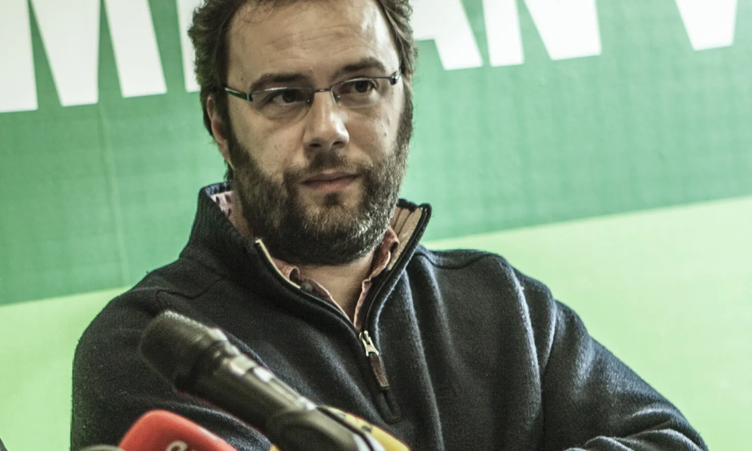 Miguel Alba, representant d'Oxfam Intermon a la Plataforma por la Justicia Fiscal