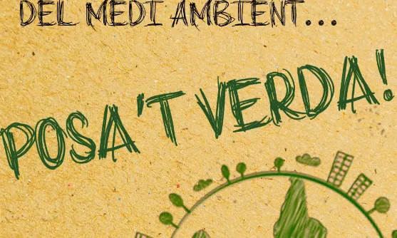 Campanya #PosatVerda del Consell de la Joventut de Barcelona per Dia del Medi Ambient