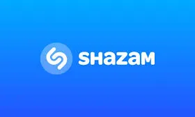 Logo de l'app Shazam.