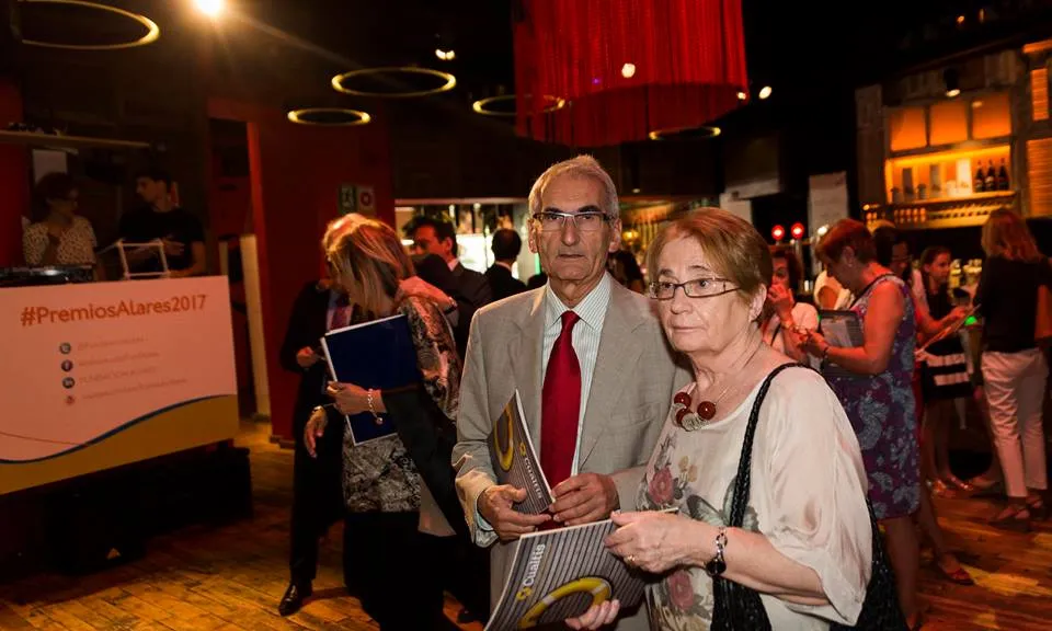 Lita Álvarez, directora de la Fundació Quatre Vents, a l'acte de lliurament de premis