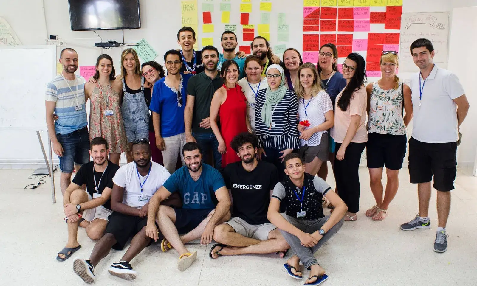 Representats de consells de joventut participants a la 5a edició de la MedUni