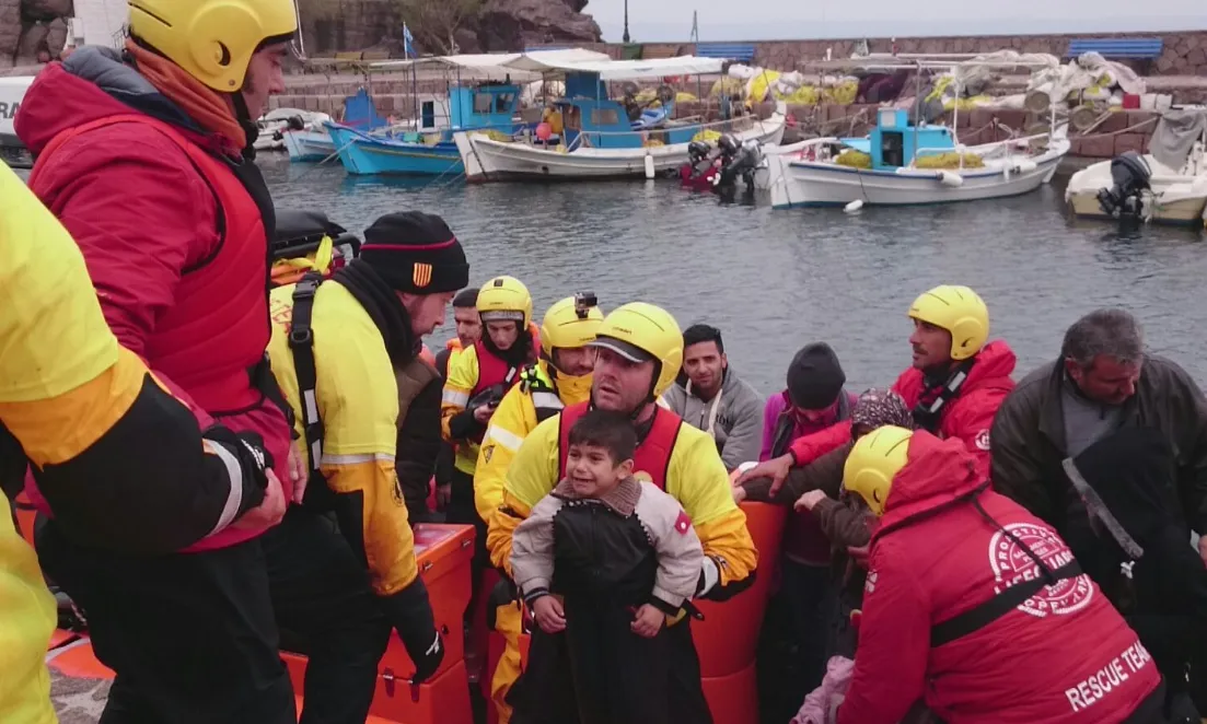 Imatge d'un dels rescats de l'ONG Proactiva Open Arms