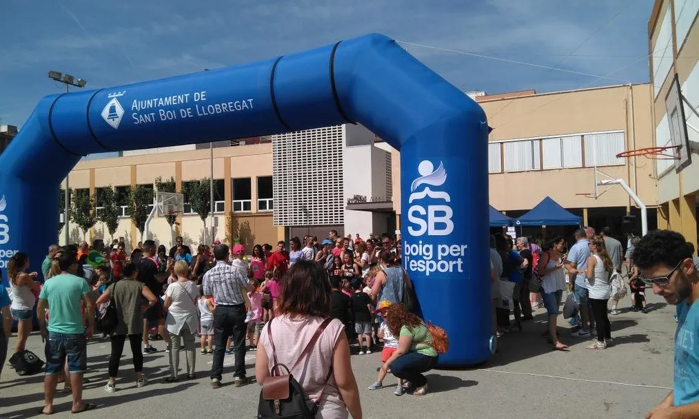 Cursa solidària de l'ONG Vols a Sant Boi de Llobregat.