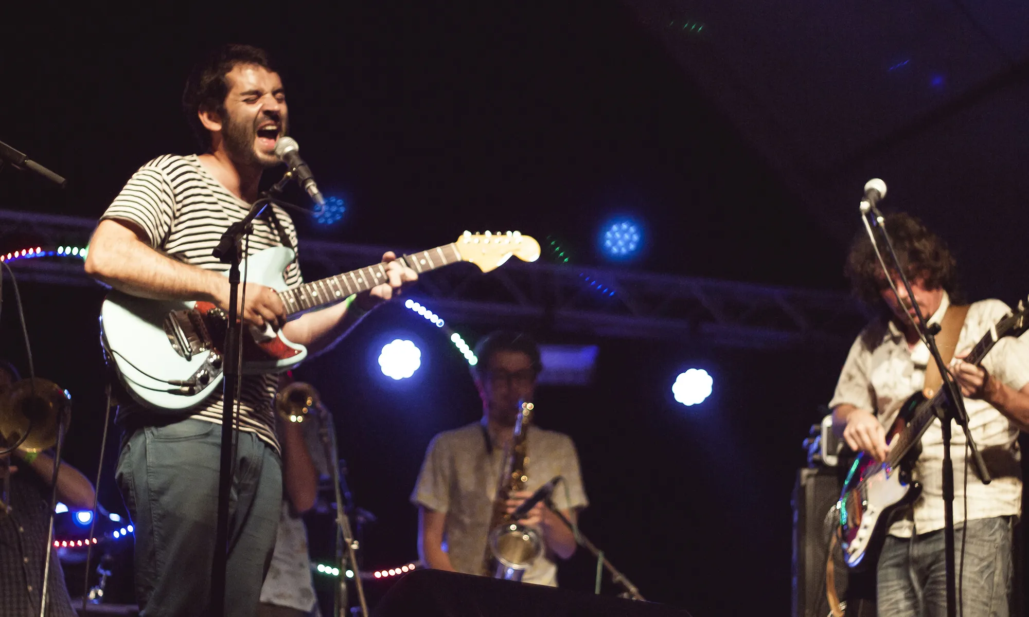 El Petit de Cal Eril actuant al Paupaterres 2016