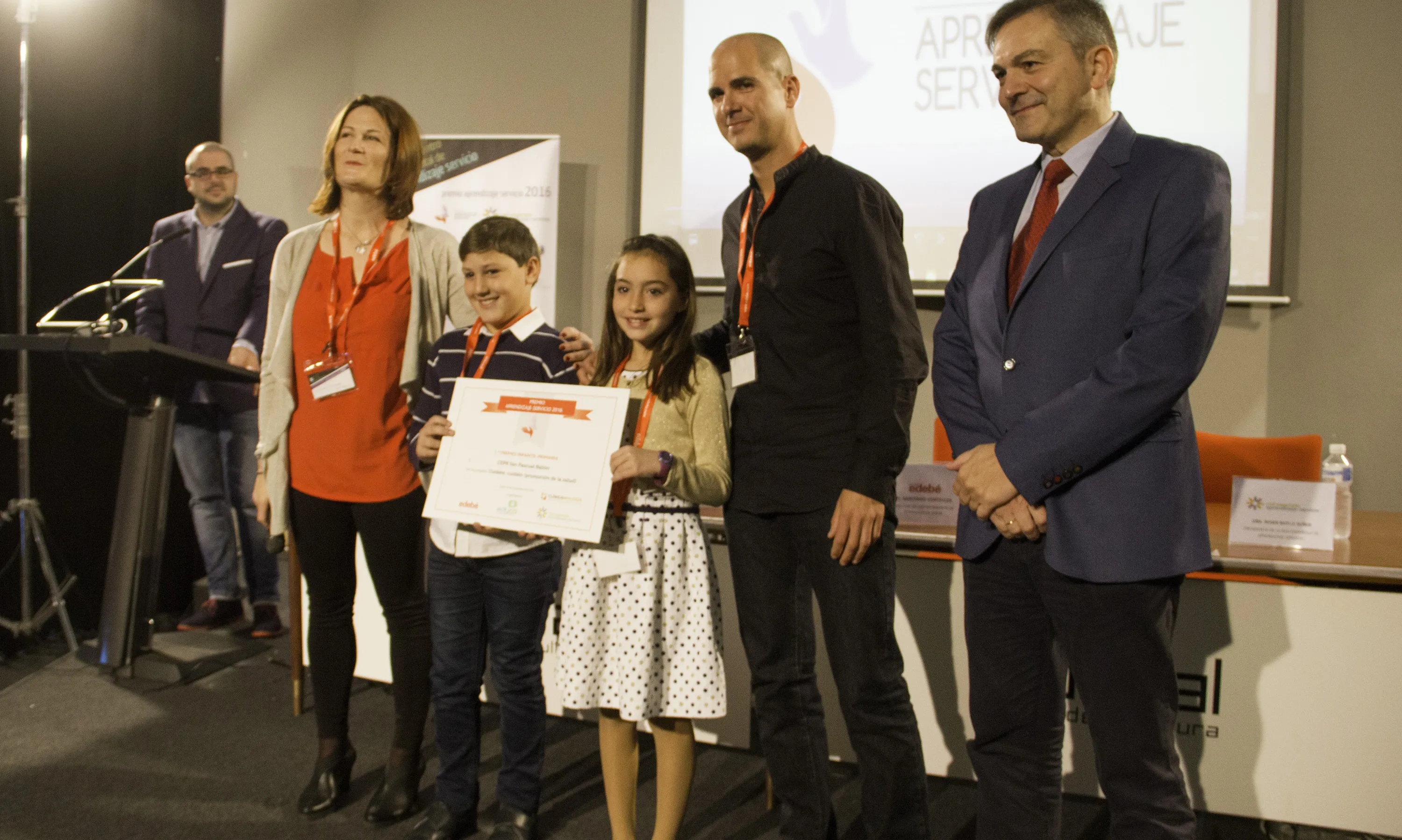 Acte d'entrega del Premi ApS 2016