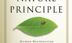 Portada del llibre "The nature principle" de Richard Louv