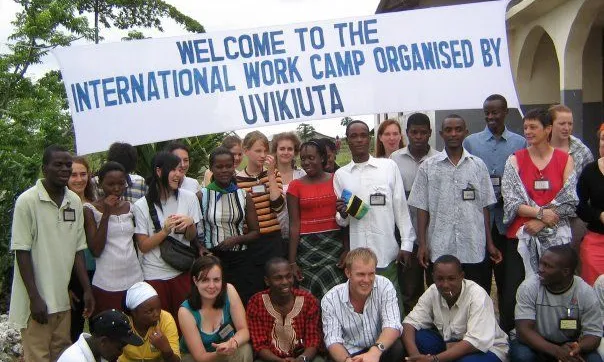 Foto de grup de l'organització UVIKIUTA de Tanzània