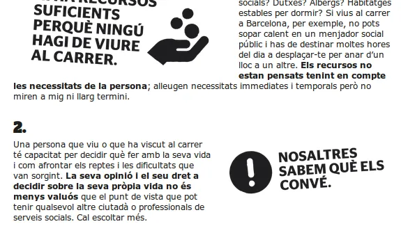 Alguns dels mites de la campanya #ProuPrejudicis d'Arrels Fundació