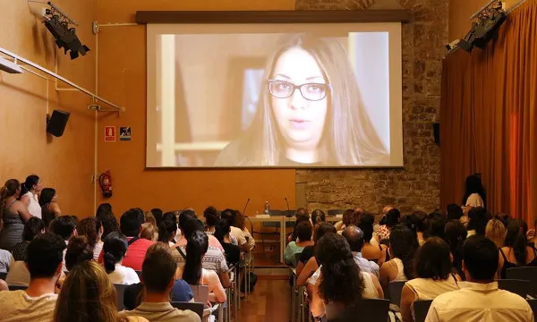Acte de presentació del vídeo sobre el projecte "Mirades de futur"