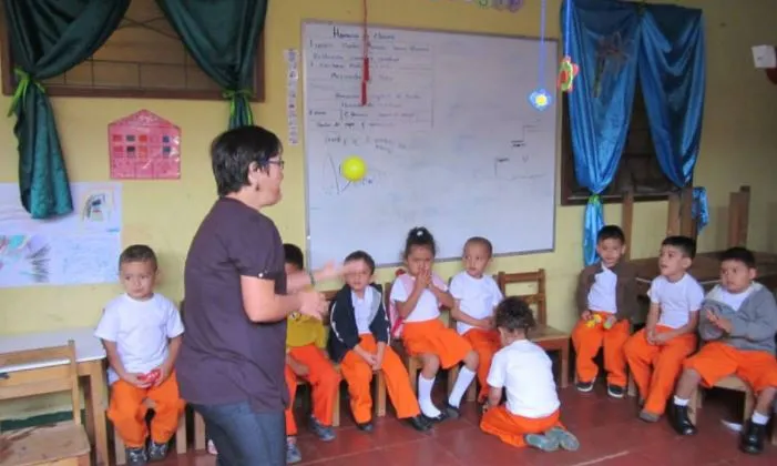 La Fundació Cristal treballa amb infants a Nicaragua.